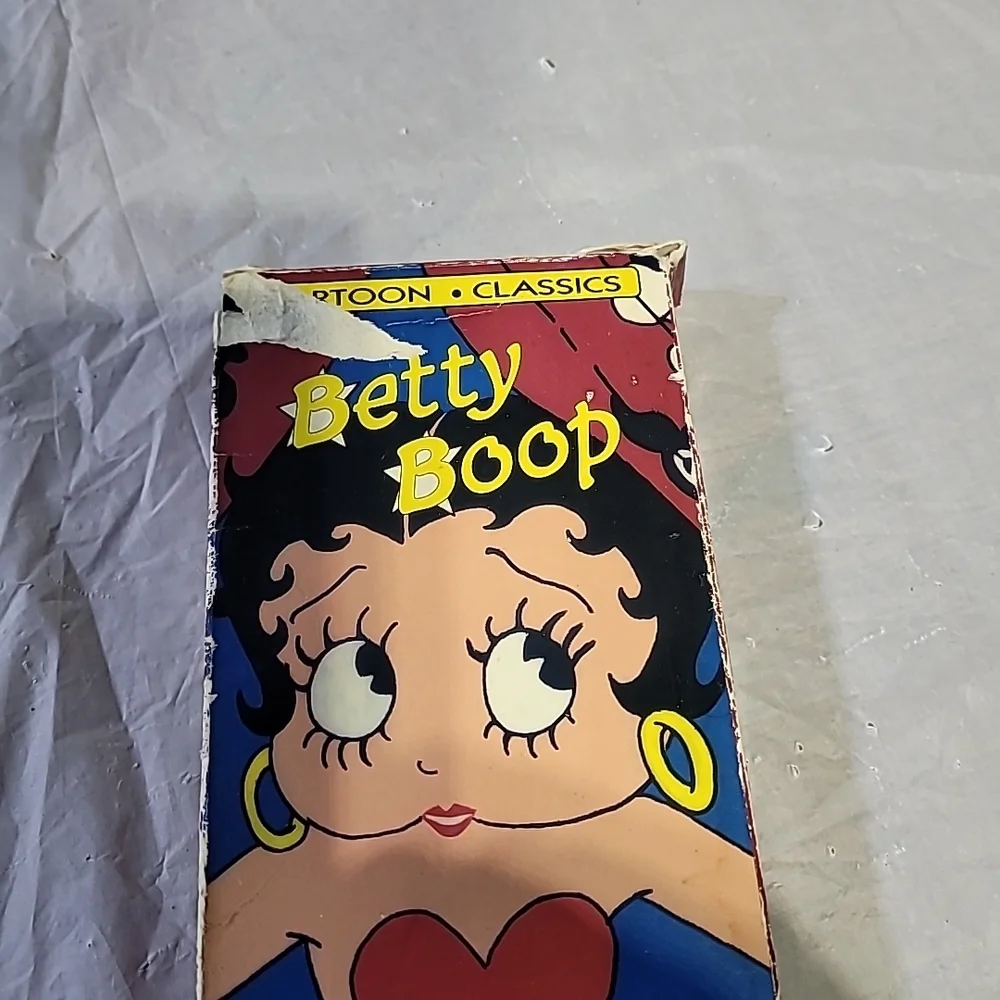 Betty Boop Cartoon Classics VHS